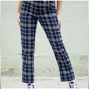 Brandy Melville John Galt plaid pant